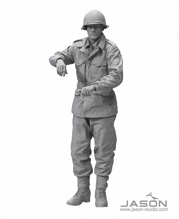 Jason Studios 16009 1/16 M8 Greyhound crew 4 resin figures
