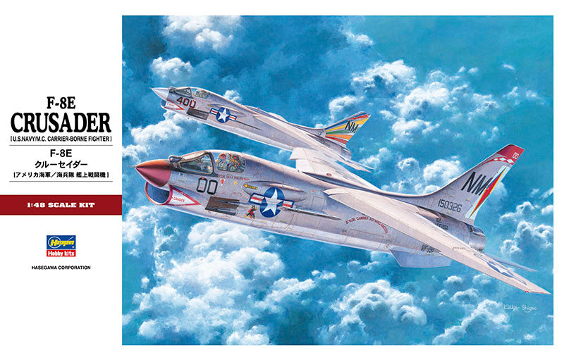 Hasegawa 07225 1/48 F-8E Crusader PT25