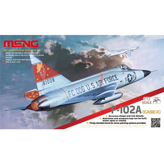MENG DS003 1/72 F102A (Case X)
