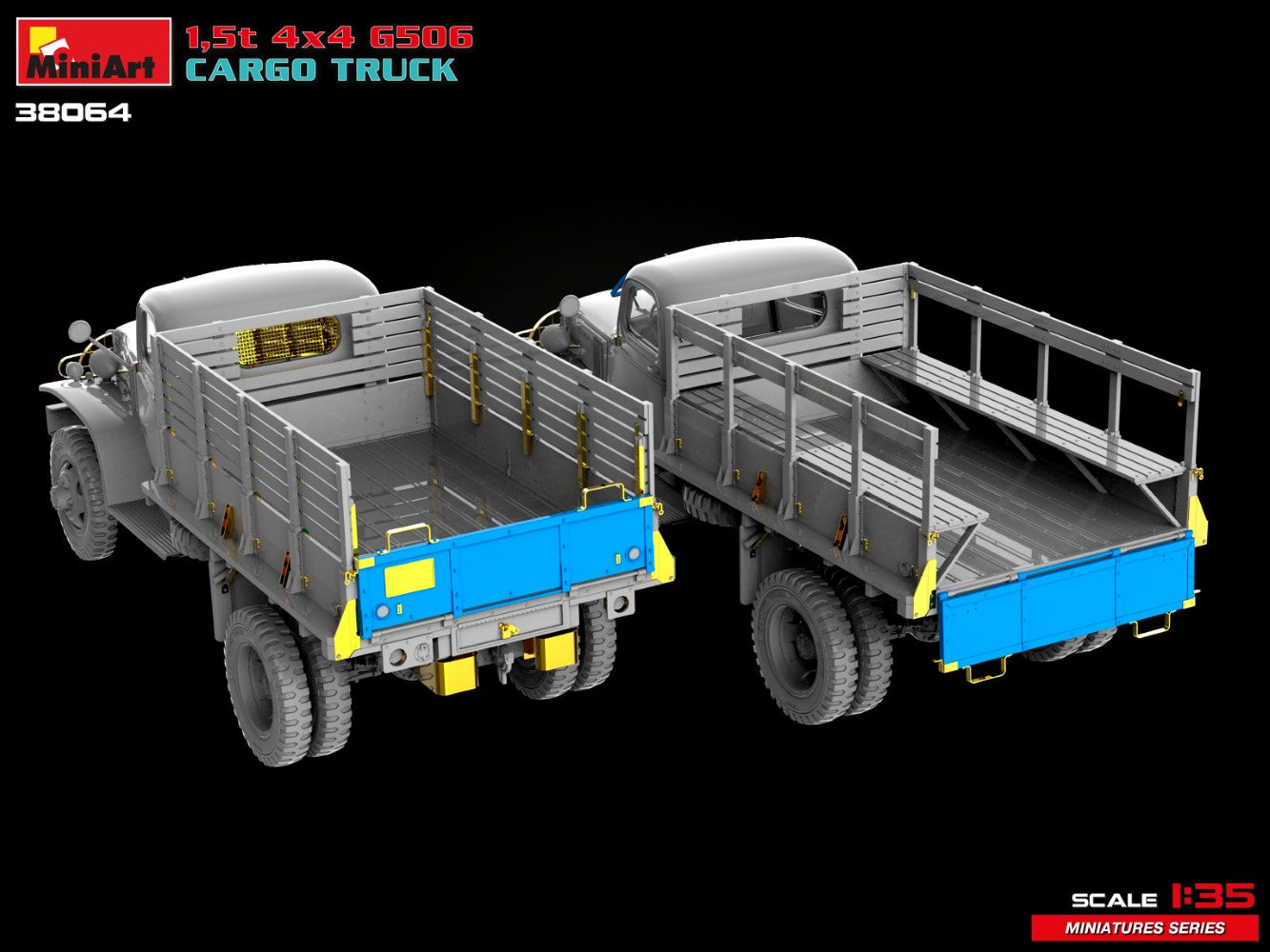 MiniArt 38064 1/35 1,5t 4_4 G506 Cargo Truck