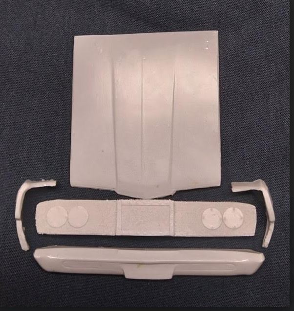 LUKA CEE LCP011 1969 NASCAR Mercury W Nose Conversion Kit