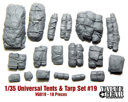 Value Gear VG019 1/35 Tents & Tarps Set #19